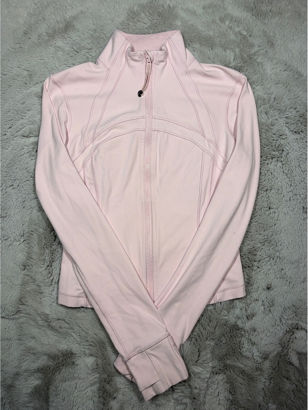 Lululemon Light Pink DEFINE Full-Zip Athletic Jacket Size 6